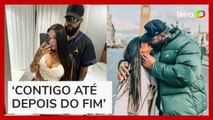 'Jamais soltarei a tua mão', diz esposa de Nego Di após prisão do influencer