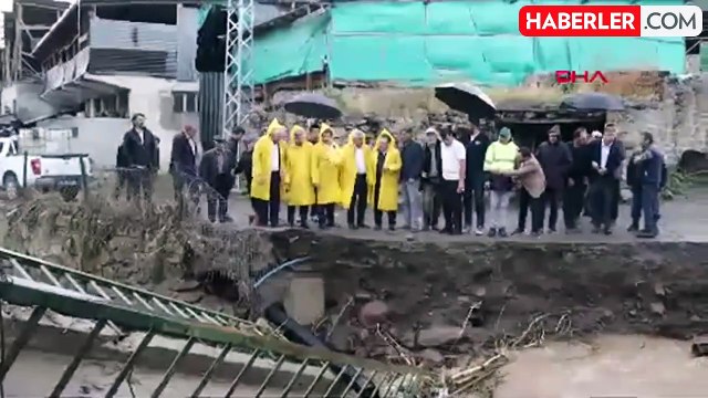 Erzurum Oltu'da Sel Felaketi: Köprü Yıkıldı, Evler Zarar Gördü