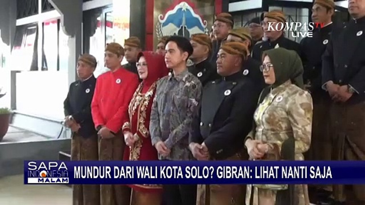 Respons Gibran Rakabuming Raka saat Ditanya Kepastian Mundur Jabatan Wali Kota Solo: Nanti Saja