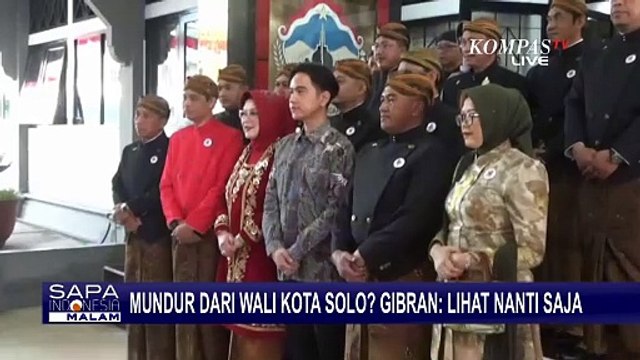 Respons Gibran Rakabuming Raka saat Ditanya Kepastian Mundur Jabatan Wali Kota Solo: Nanti Saja