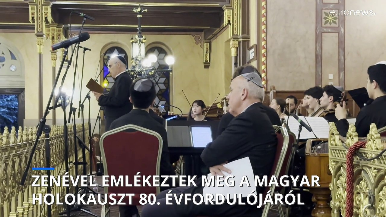 80 éve fordult magyar a magyar ellen - koncerttel emlékeztek a holokauszt áldozataira