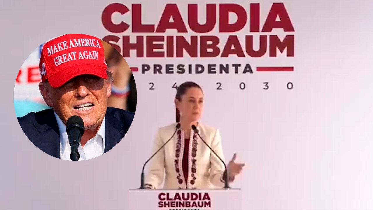 Claudia Sheinbaum habla del atentado a Donald Trump y aclara que no reforzará su seguridad cuando suba al poder de México