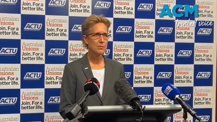 ACTU secretary Sally McManus stresses the need for a corruption-free union. Video via AAP.