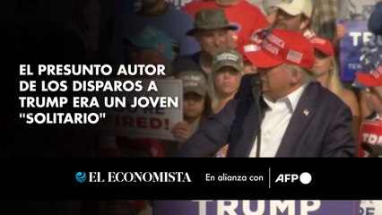 El presunto autor de los disparos a Trump era un joven "solitario"