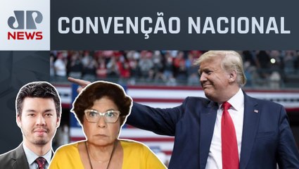 Partido Republicano oficializa candidatura de Donald Trump; Dora Kramer e Kobayashi analisam
