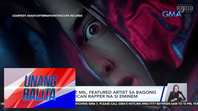 Fil-Am rapper EZ Mil, featured artist sa bagong album ng american rapper na si Eminem | Unang Balita
