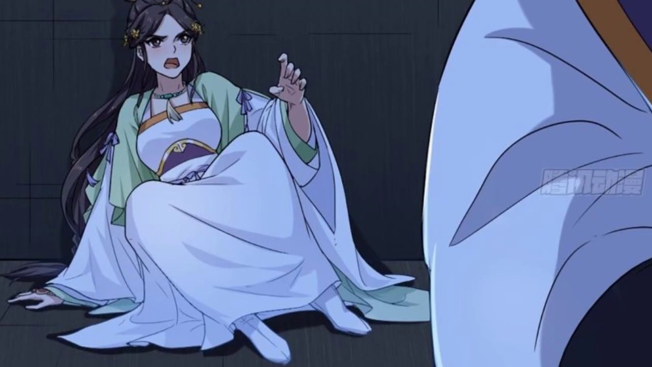 The Heaven Sword and Dragon Saber 倚天屠龍記  Comic Manga AI Anime  Zhao Min and Zhang Wuji were trapped in a dungeon. Zhang Wuji took off Zhao Min's shoes and tickled the soles of her feet. 趙敏和張無忌被困在地牢中，張無忌脫了趙敏的鞋子，搔她的腳底心。