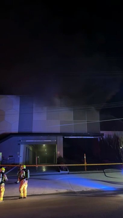 Kirrawee self-storage building fire