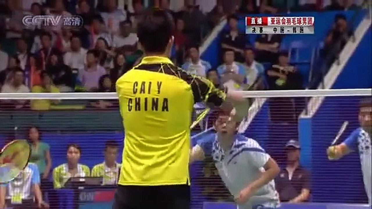 Badminton World - great fast badminton rally