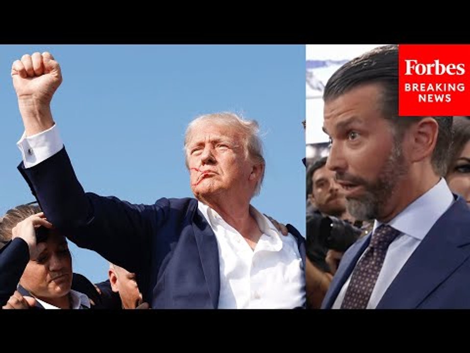 'He's A Fighter, He's Going To Get Back In The Game': Tump Jr. Gives Update On His Father At The RNC