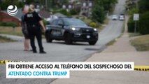 FBI obtiene acceso al teléfono del sospechoso del atentado contra Trump