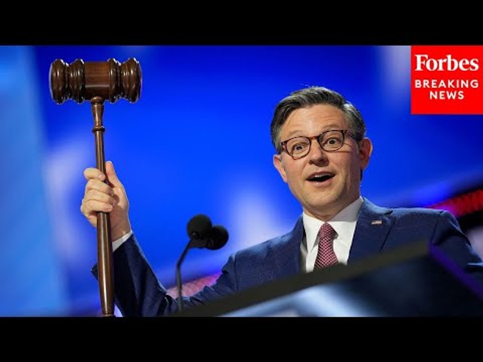 JUST IN: House Speaker Mike Johnson Kicks Off Roll Call At The Republican National Convention