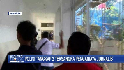 Polisi Tangkap 2 Tersangka Penganiaya Jurnalis di Sidang SYL