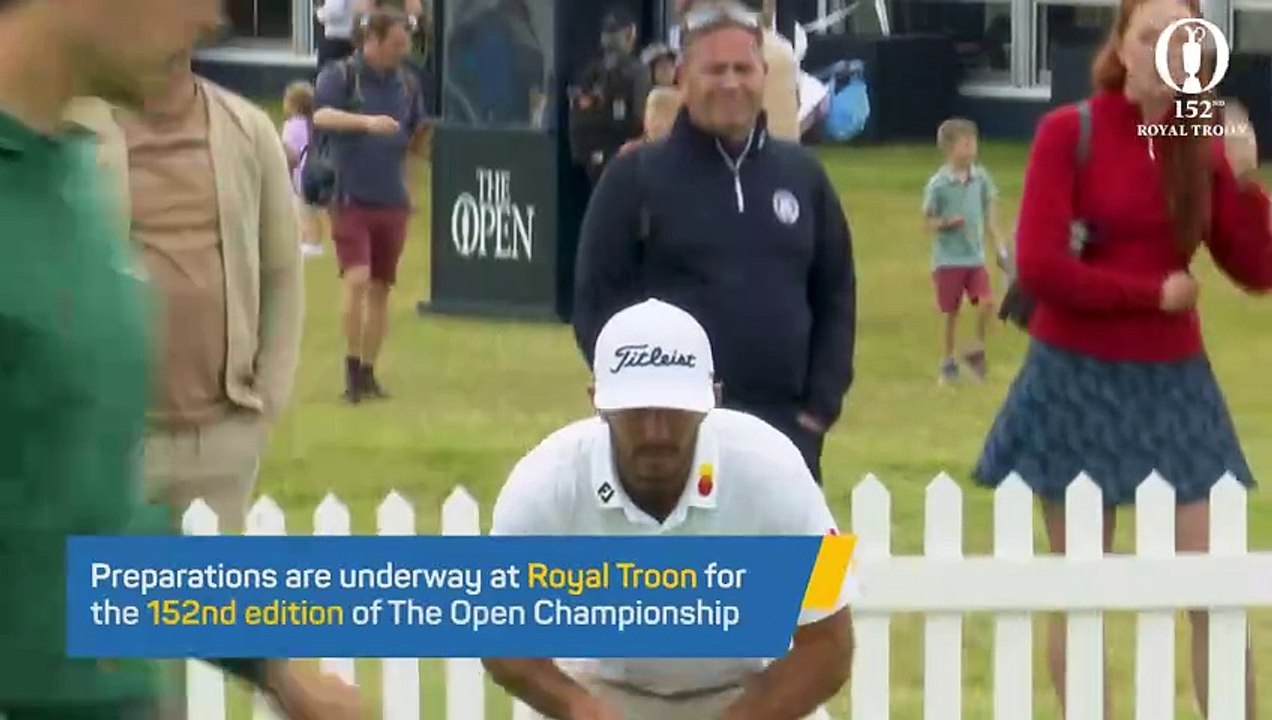 Preparations begin at Royal Troon ahead of 152nd Open Championship