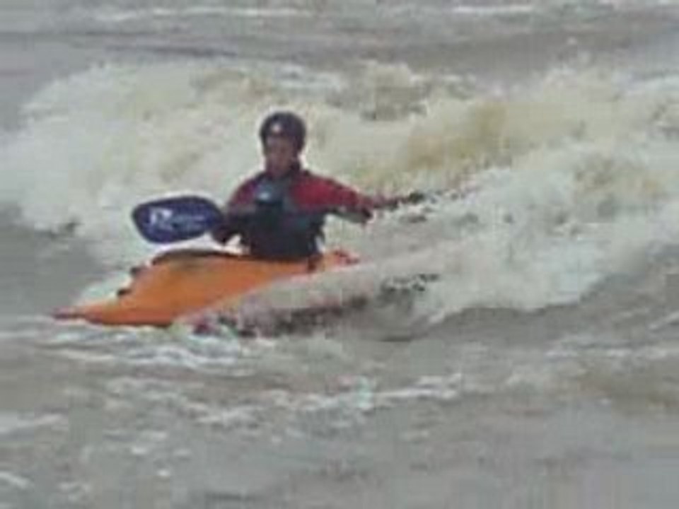 Julien sur la 3éme vague à Larçay