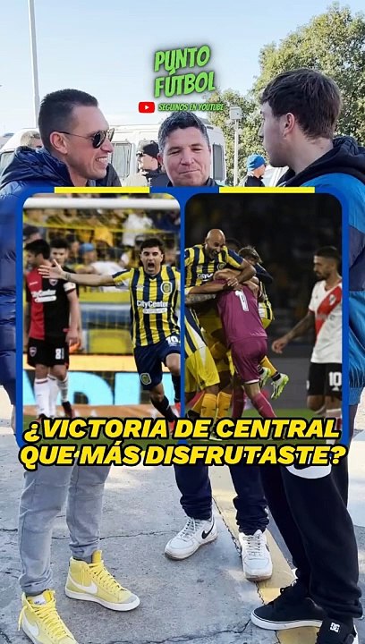 ¿Cuál es la victoria qué más disfrutaste de Rosario Central?