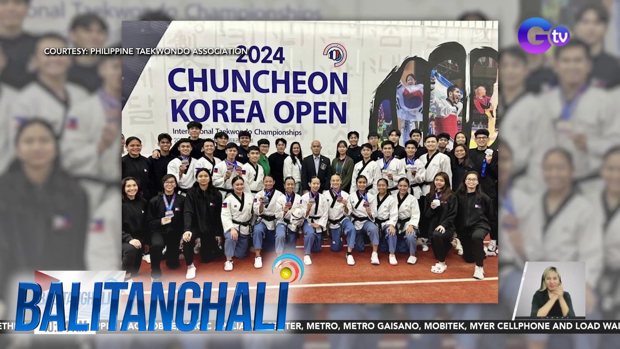 PH Taekwondo jins, nakakuha ng 3 silver & 4 bronze medals sa 2024 Chuncheon Korea Open International Taekwondo Championships | Balitanghali