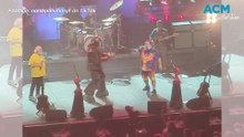 Tenacious D member wishes 'don't miss Trump next time' at Sydney concert