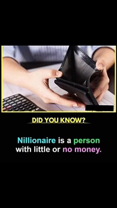 Information about nillionaire