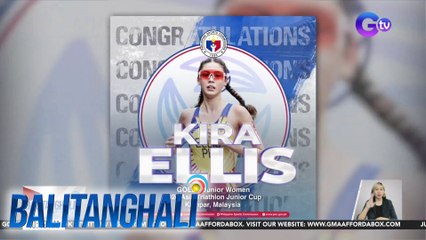 Team Philippines, 2 gold medals ang naipanalo sa 2024 Asia Triathlon Junior Cup Kampar sa Malaysia | Balitanghali