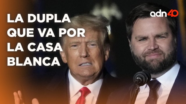 Donald Trump y JD Vance, la dupla que los republicanos quieren que llegue a la Casa Blanca