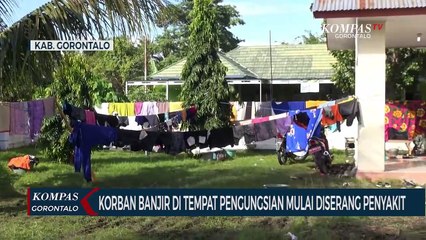 Download Video: Warga Korban Banjir Luapan Danau Limboto di Pengungsian Mulai Terserang Penyakit