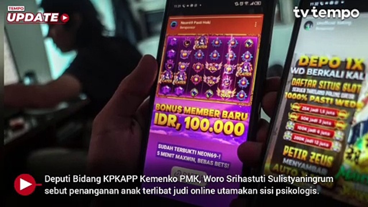 Anak Terlibat Judi Online, Penanganan Diminta Utamakan Sisi Psikologis