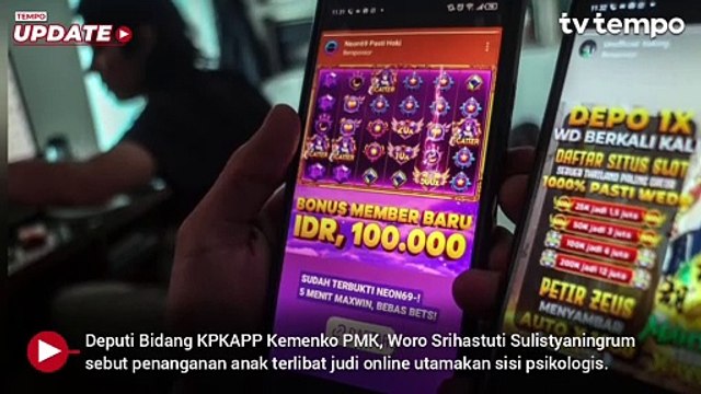 Anak Terlibat Judi Online, Penanganan Diminta Utamakan Sisi Psikologis