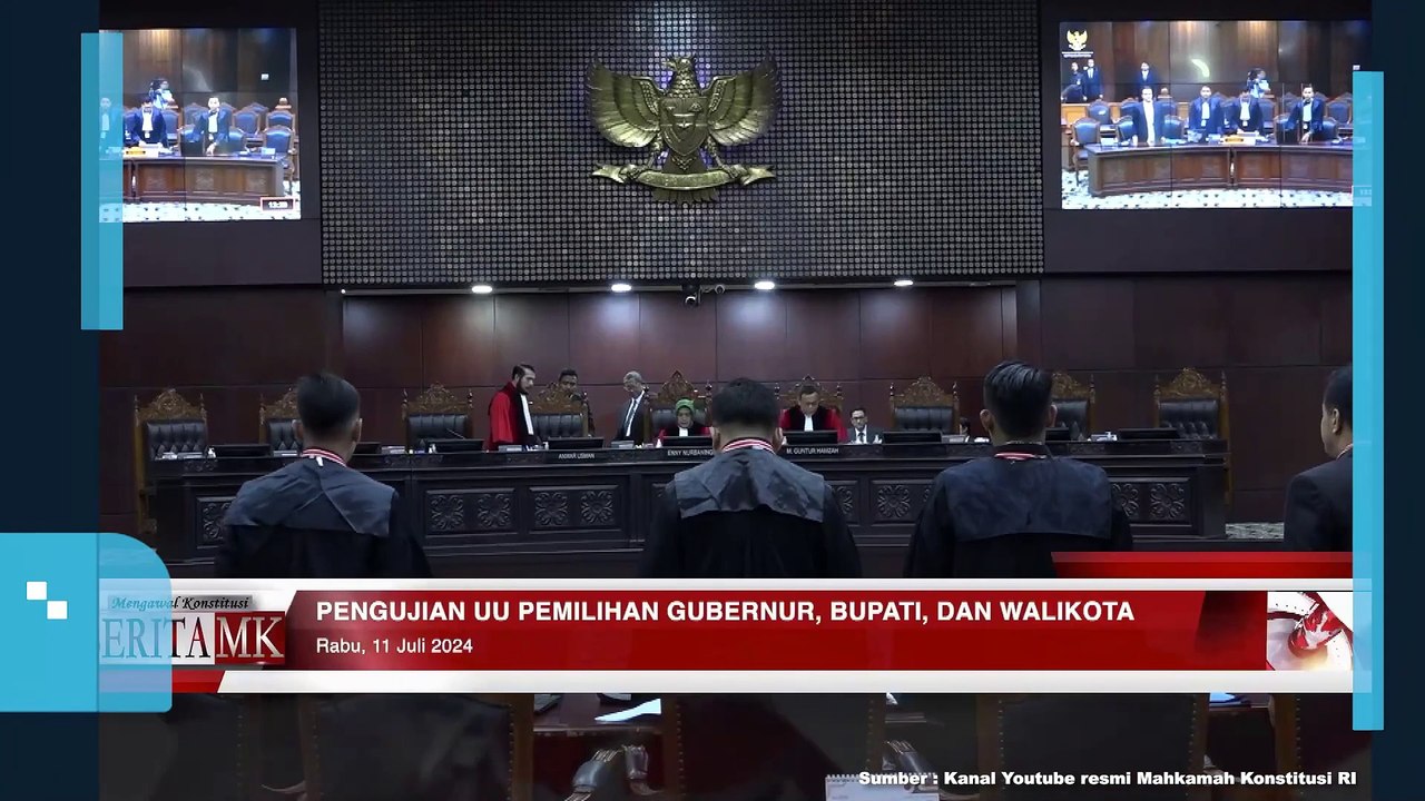 TERHALANG AJUKAN CALON KEPALA DAERAH, BUPATI, DAN PARTAI BURUH DAN PARTAI GELORA MINTA MK UJI UU PILKADA