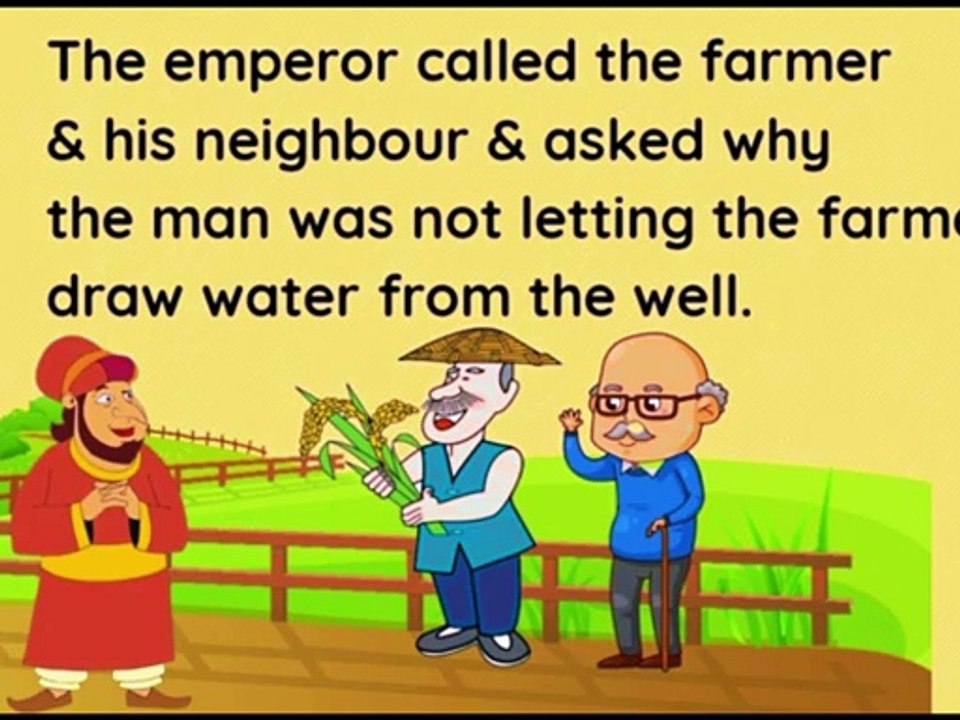 A farmer & the well