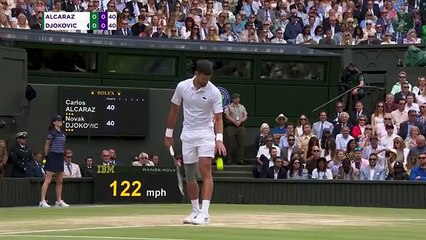 Video herunterladen: Alcaraz goes back-to-back _ Carlos Alcaraz vs Novak Djokovic _ Final Highlights