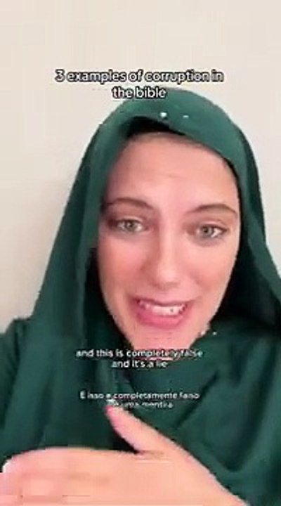 why  she left Christianity and converted to Islam ,revert story short video