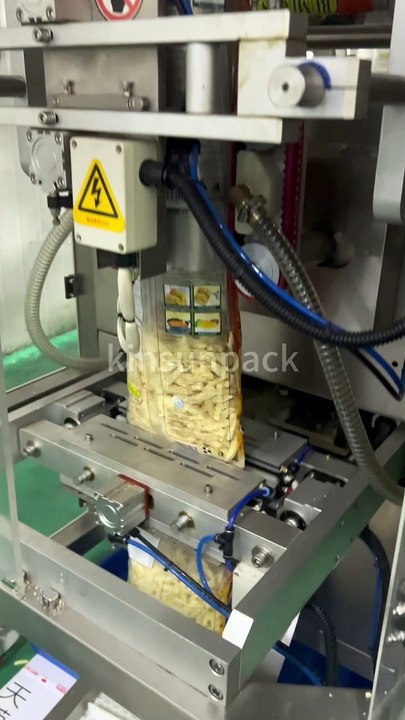 kinsunpack 1000g french fries MHW multi head weigher packaging machines PE film frozen food