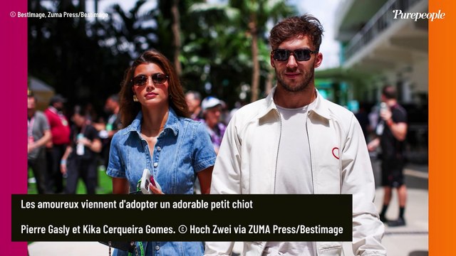 Pierre Gasly et sa ravissante amoureuse Kika Gomes : la famille s'agrandit ! Annonce en photos