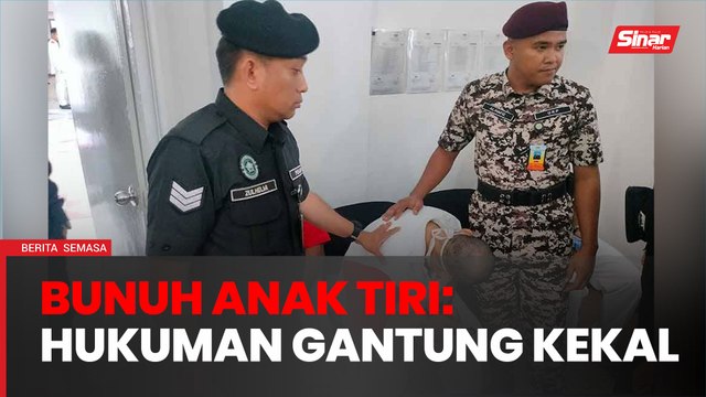 Lelaki bunuh anak tiri kekal hukuman gantung sampai mati