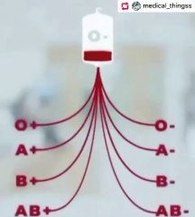 Blood donating technique