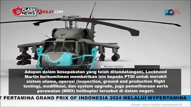 PTDI Berharap Pengadaan Helikopter Sikorsky S-70M Black Hawk Bisa Masuk di Triwulan Ketiga 2024