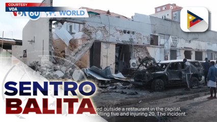 Lima patay, 20 sugatan sa car bombing sa Somalia