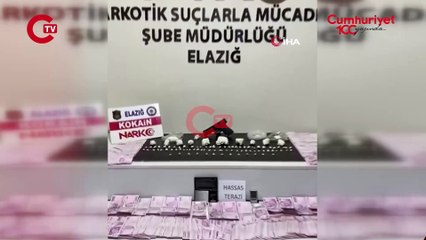 Elazığ’da sokak satıcılarına operasyon 2 tutuklama