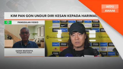 Kim Pan Gon undur diri kesan kepada Harimau Malaya