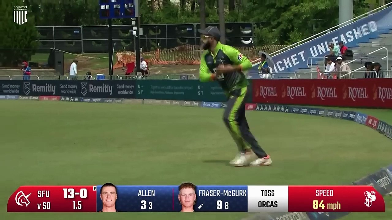 Cognizant Major League Cricket Game 13 Highlights _ Seattle Orcas vs San Francisco Unicorns