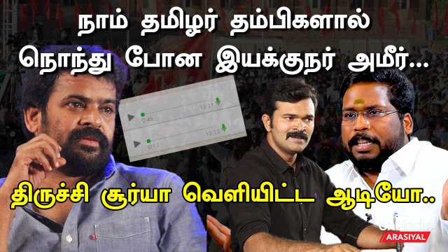 Director Ameer - NTK Saattai Duraimurugan Leaked Audio| கலகம் செய்யும் Trichy Suriya