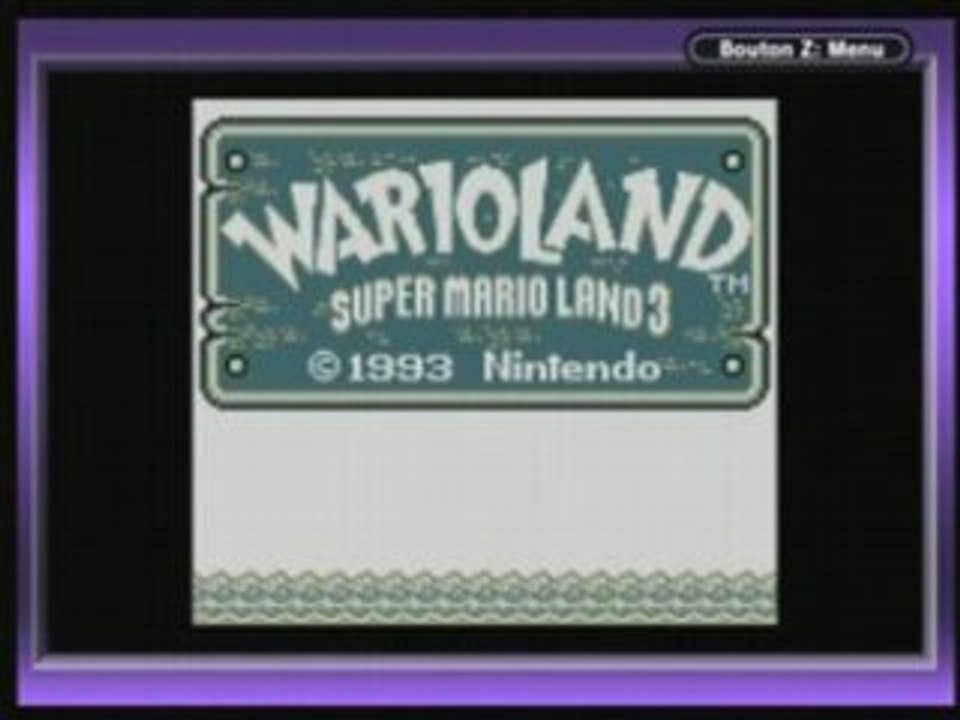 ingame Super Mario Land 3 : Wario Land