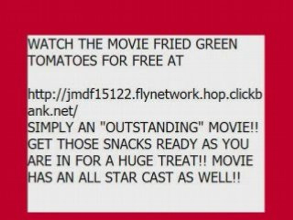 FRIED GREEN TOMATOES