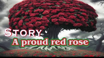 The Proud Red Rose.// الوردة الحمراء الفخورة. //NF Legend Art #viral #learn