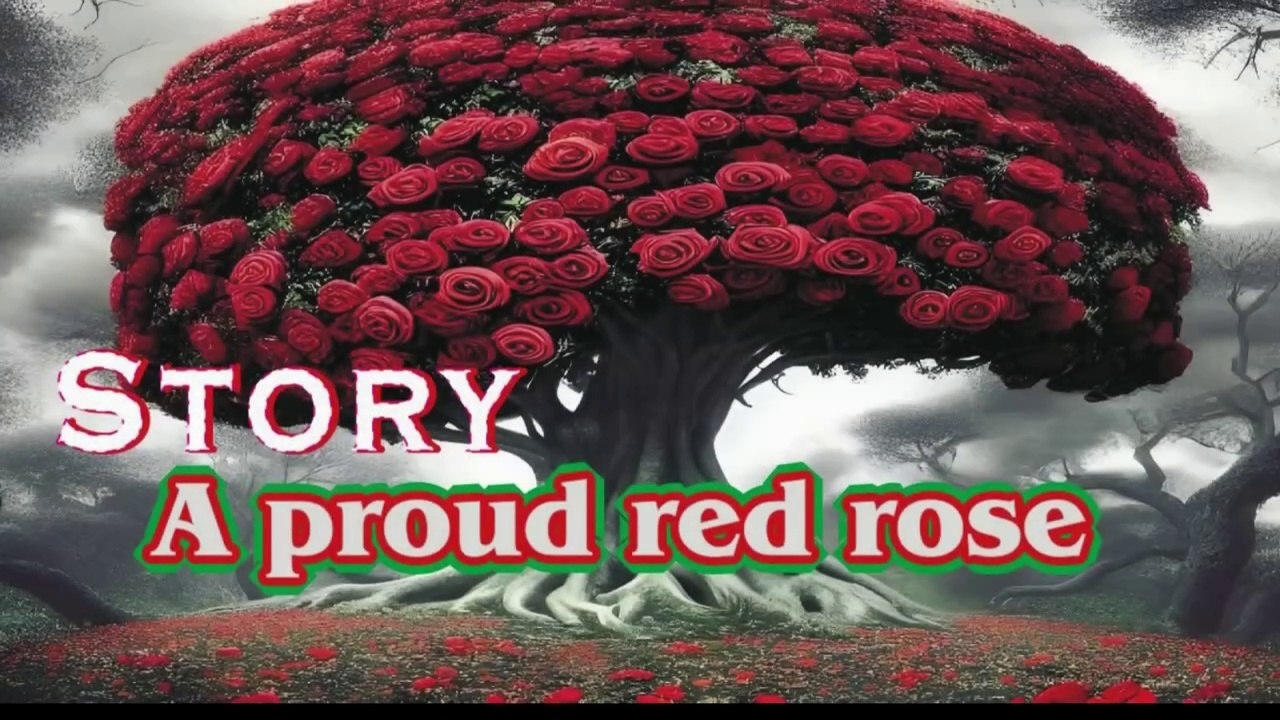 The Proud Red Rose.// الوردة الحمراء الفخورة. //NF Legend Art #viral #learn