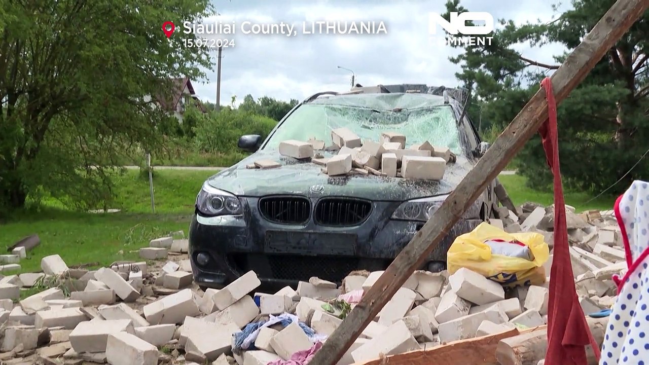 Notstand in Litauen: Tornado verwüstet mehrere Gemeinden im Norden des Landes