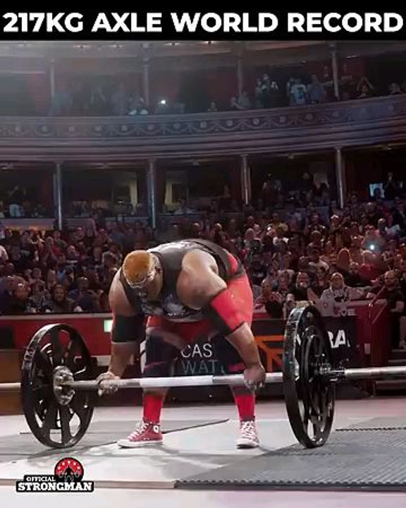 INSANE 217kg strick press World RECORD ⏺️