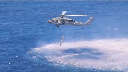 U.S. Marines with Marine Medium Tiltrotor Squadron 268 (Reinforced), Marine Rotational Force – Darwin 24.3, transport Royal Marines Commandos with 40 Commando Group, United Kingdom Commando Force, and conduct carrier qualifications in MV-22B Ospreys on th