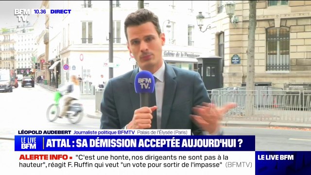 Conseil des ministres: Emmanuel Macron va-t-il accepter la démission de Gabriel Attal?